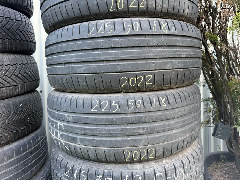 225/50/18” Set 4buc PIRELLI dot 2022(made germany)anv Vară IMPECABILE.