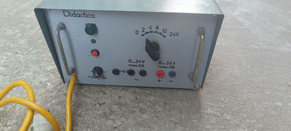 Sursa tensiune electrica Didactica