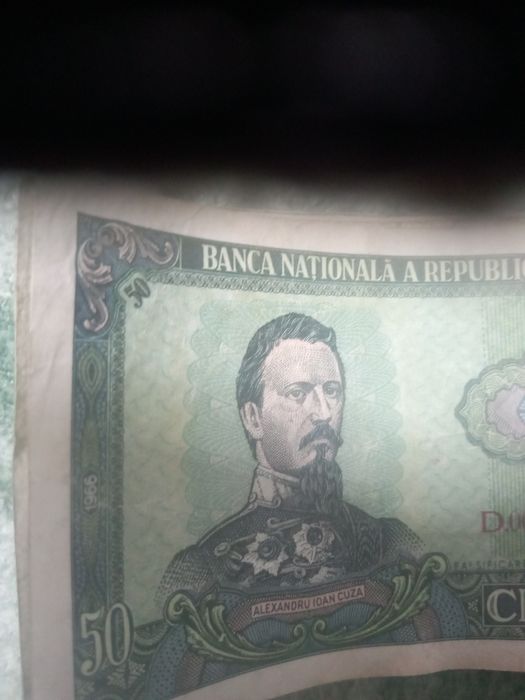 Vand  bancnote 50 lei 1966