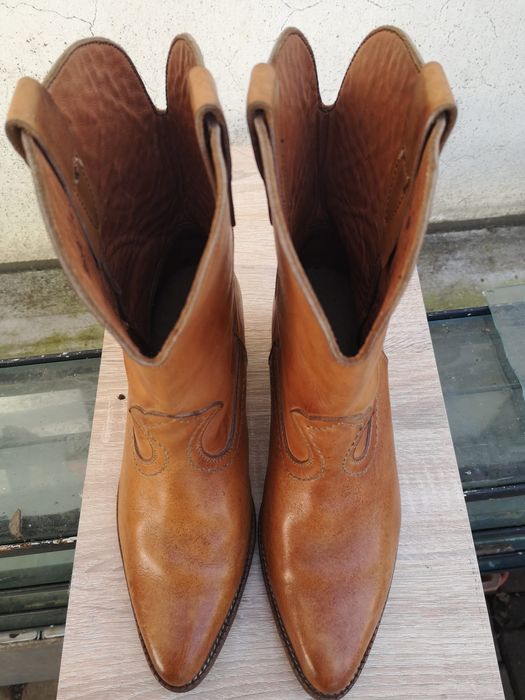 Cizma de piele  "Cowboy"