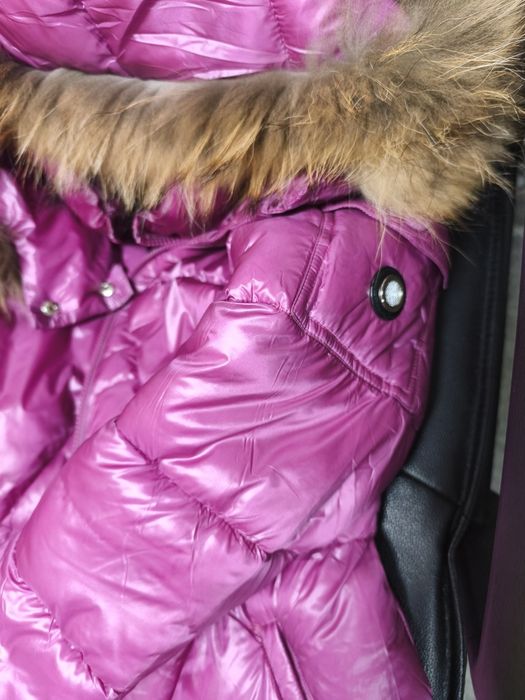 Дамско зимно яке с ЕСТЕСТВЕН ПУХ