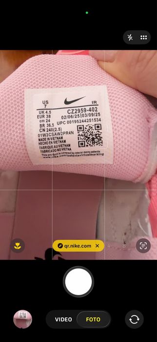 nike airmax tn roz 38 potrivit 37