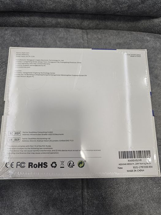 AZDOME M550 PRO 4K видеорегистратор с 3 камерами конкурент+карта