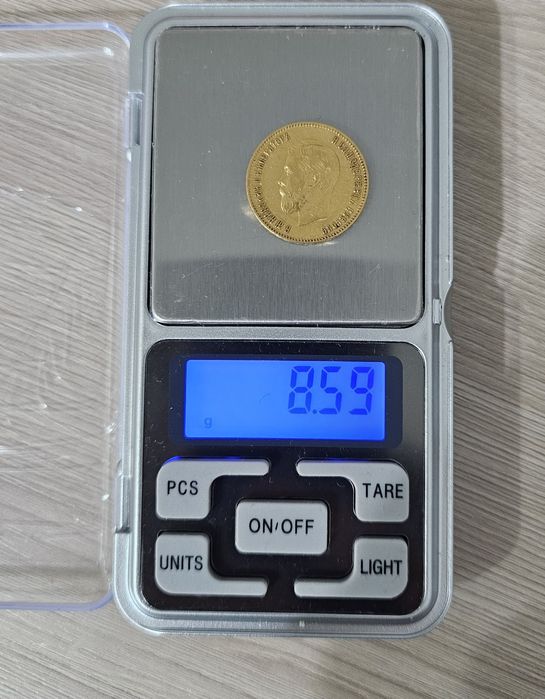 Золотые монеты Николая