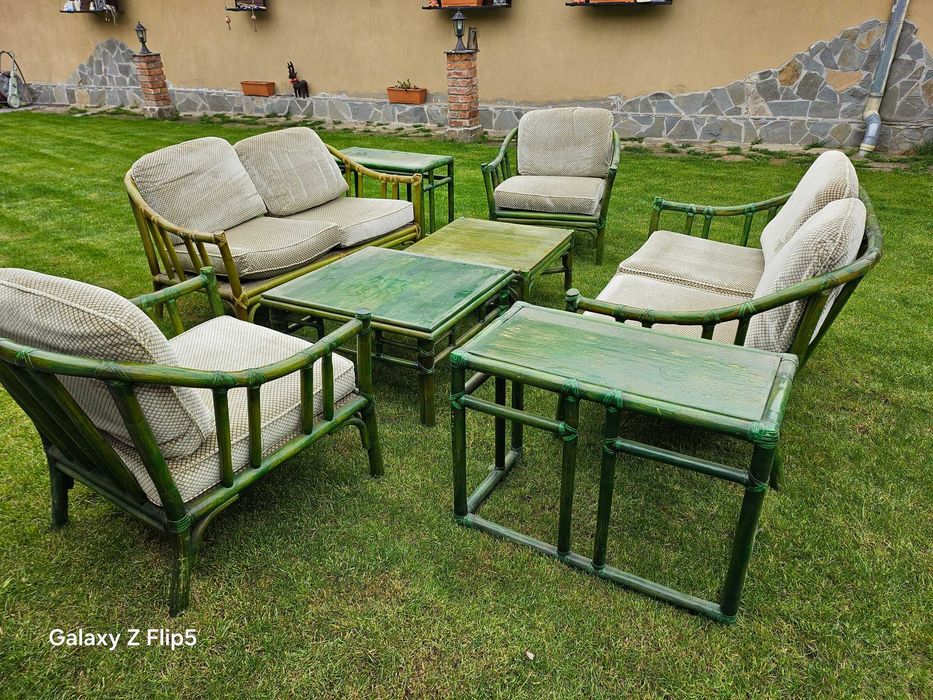 Set canapele terasă