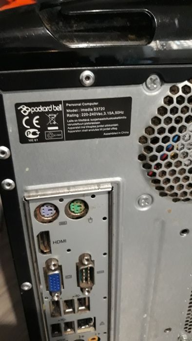 Calculator packard bell imedia S3720