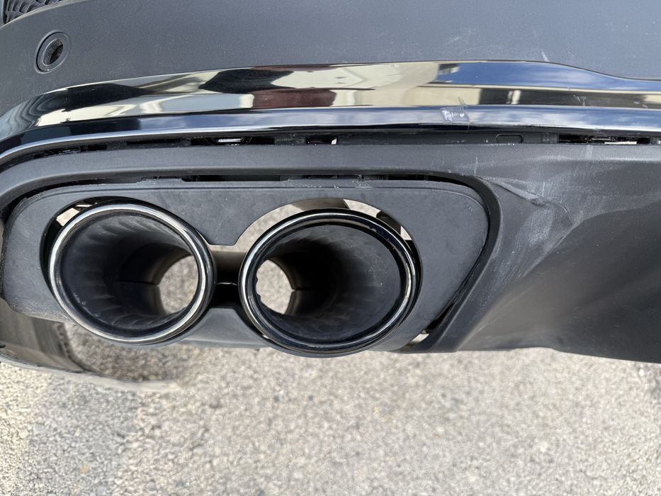 Дифузьор с накрайници АМГ GLE Coupe 167 GLE 53 AMG GLE63 задна броня