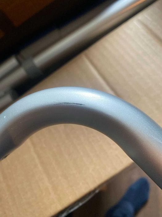 Scaun WC de Camera, aluminiu si plastic dur, sarcina 130 kg