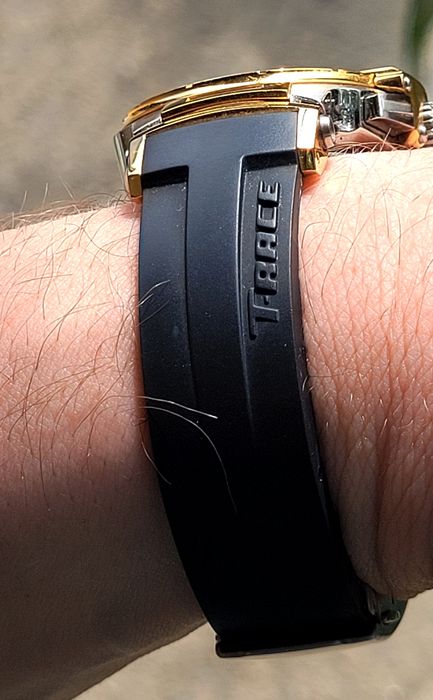 Ceas Tissot T-Race Donna original – gold/steel, cronograf