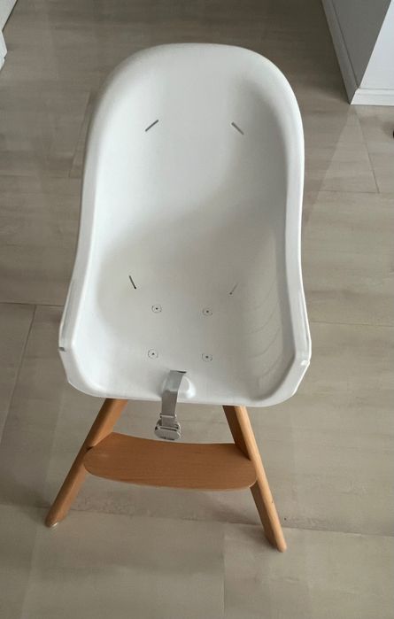 Scaun de masa, Ricokids, Lemn, Inaltime reglabila, Tava reglabila/detasabila, Centuri siguranta, culoare Roz