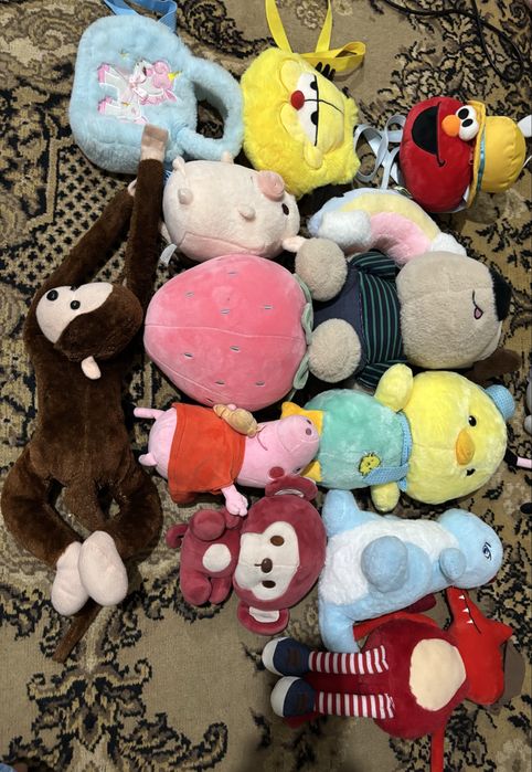 Продам мягкие игрушки дешево