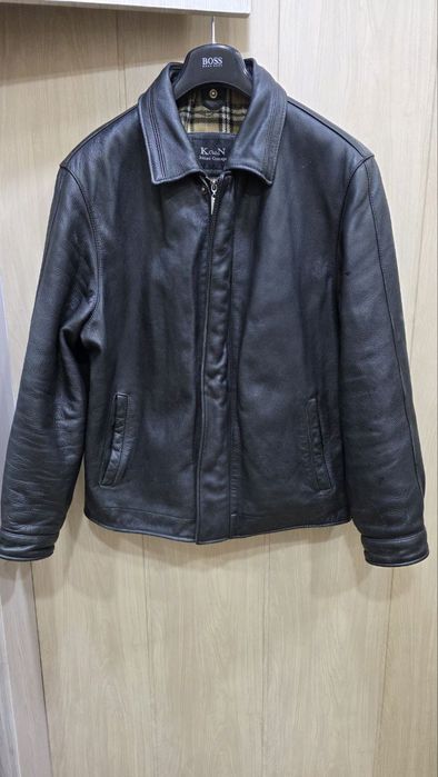 Оригинальная кожаная куртка