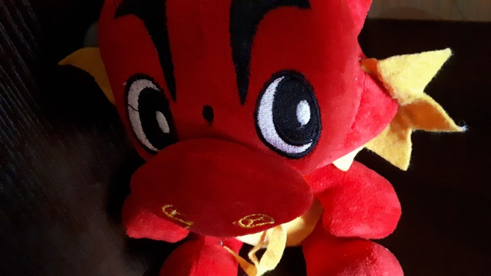 Игрушки мягкие "Дракончики"