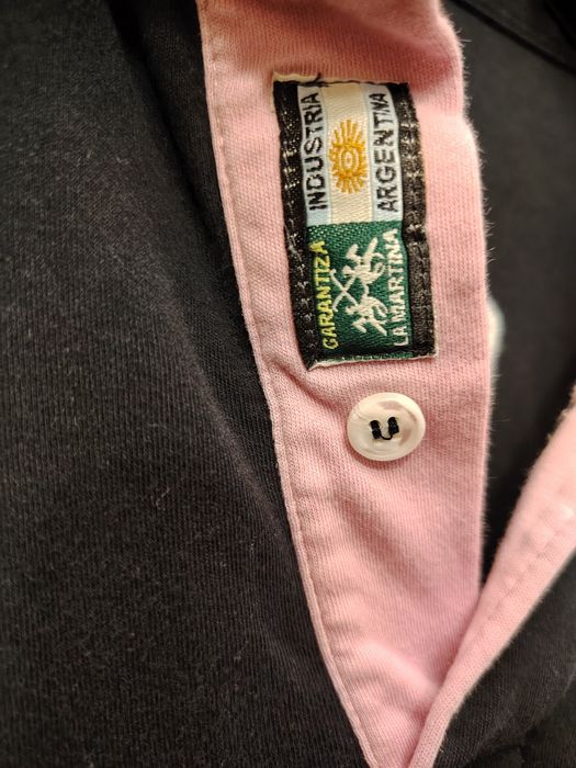 Tricou Polo La Martina Gstaad original, mânecă lungă, mărimea M / L