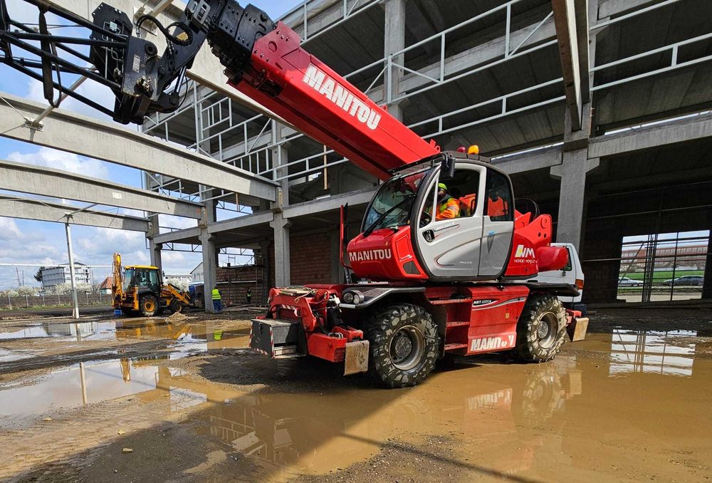Manitou inchiriere  roto 25 m  / macara / stivuitor / Dieci / Merlo /