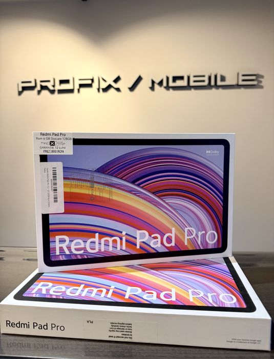 Redmi Pad Pro 12’1 6/128 GB Sigilat/Garantie