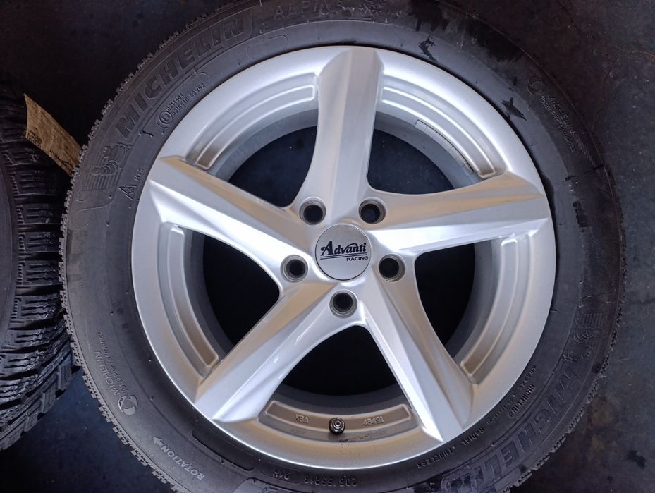 Jante aliaj VW Skoda Seat 16'' cu anvelope de iarnă 2022