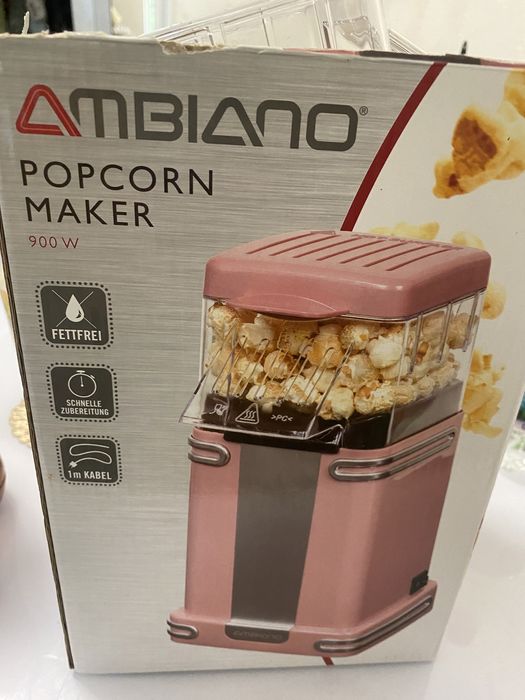 Aparat popcorn fara ulei