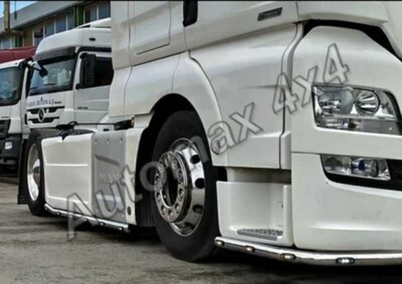Bullbar proiectoare, bara "H" inox plafon MAN TGX 2021+