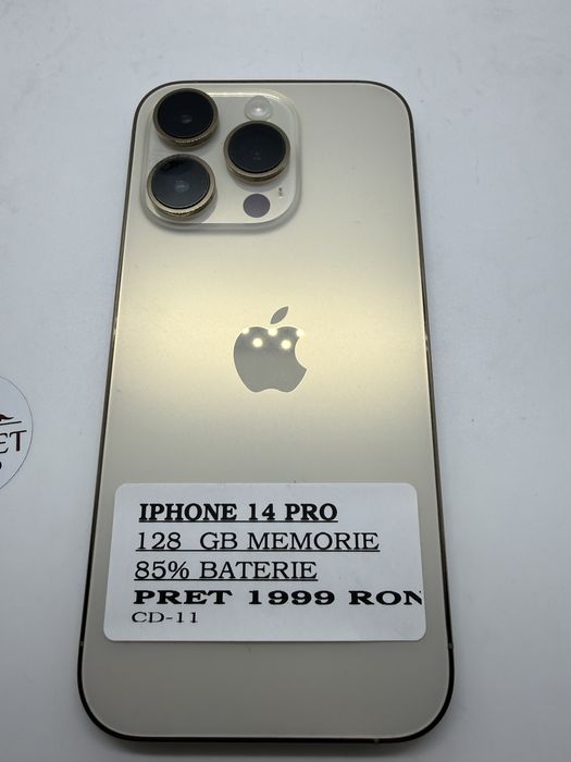 Iphone 14 pro 128gb gold