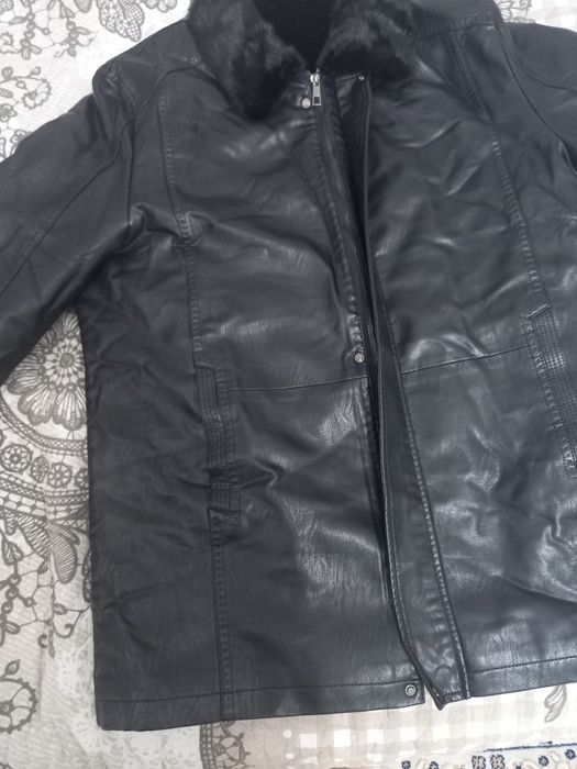 Дубленка кожаная мужская
