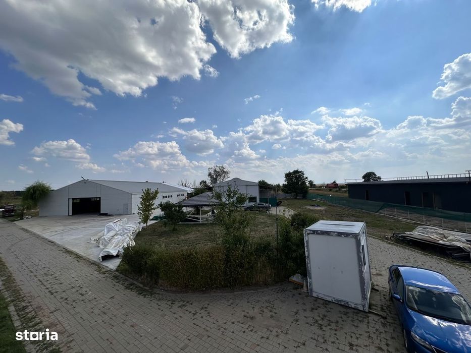 Bază industrială / logistică de vânzare – 30.000 mp –  deschidere DN6
