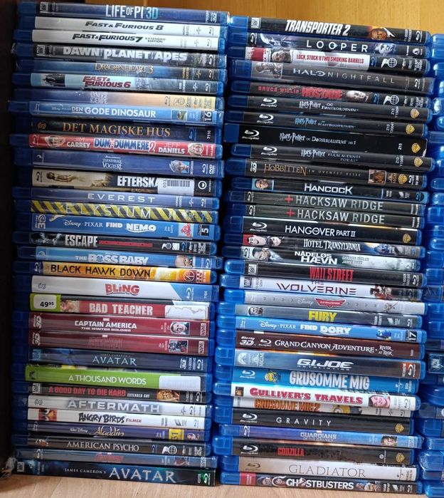 Filme,discuri.blu-ray,toate genurile doar engleza