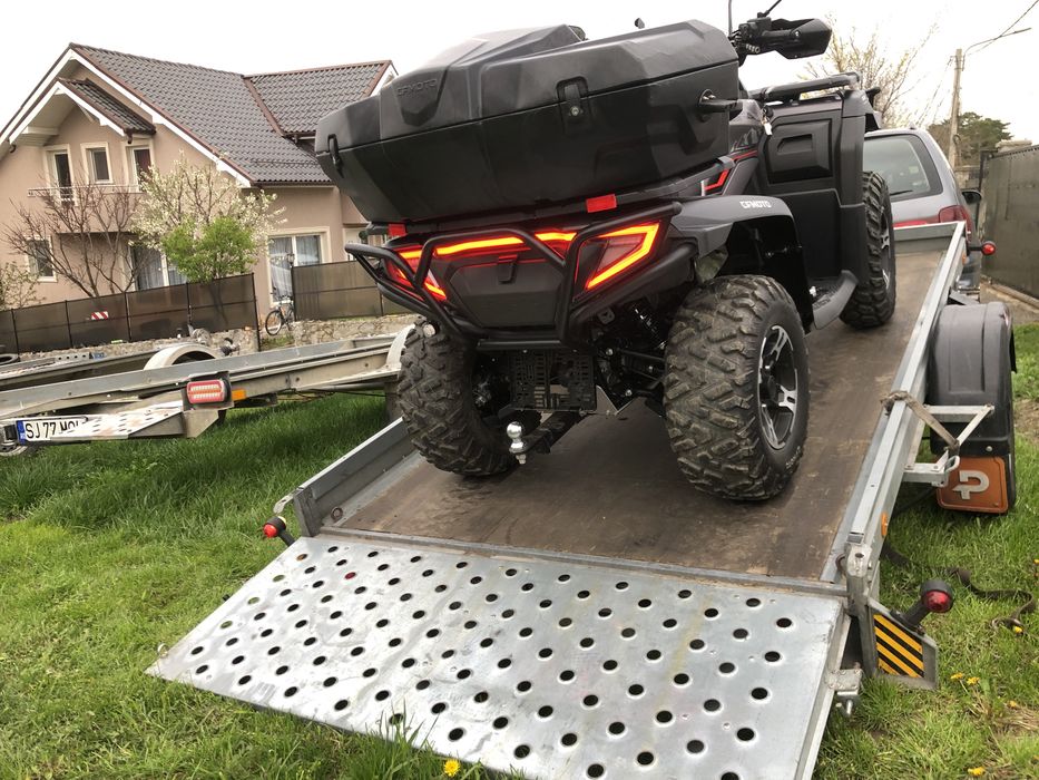 Inchiriat remorci trailer o axa sau 2 axe 5 m noi