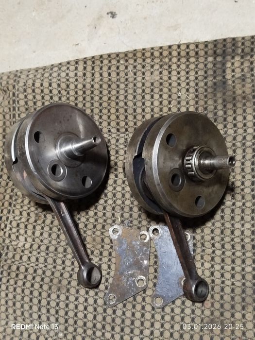 Коленвал и КПП иж планета спорт