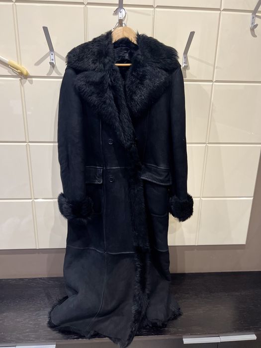 Кожух от естествена кожа.