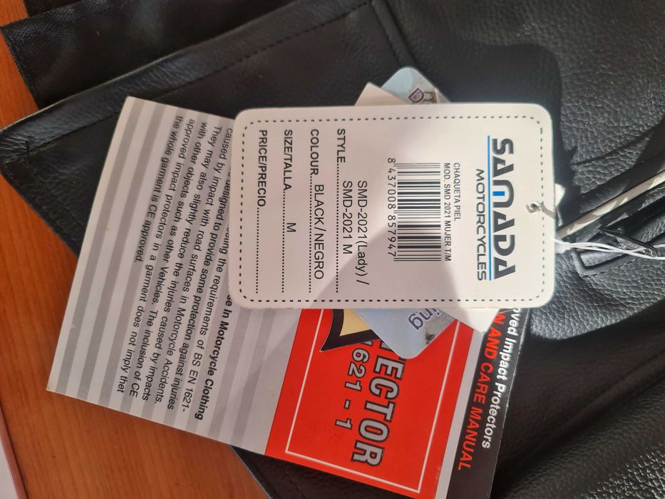 Geaca piele motociclist, dama
