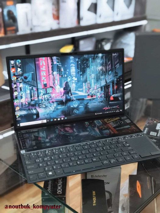 Asus Zenbook Duo
CORE I7 10510U 4 Yader 8 Potok (1.8Ghz-4.9Ghz)