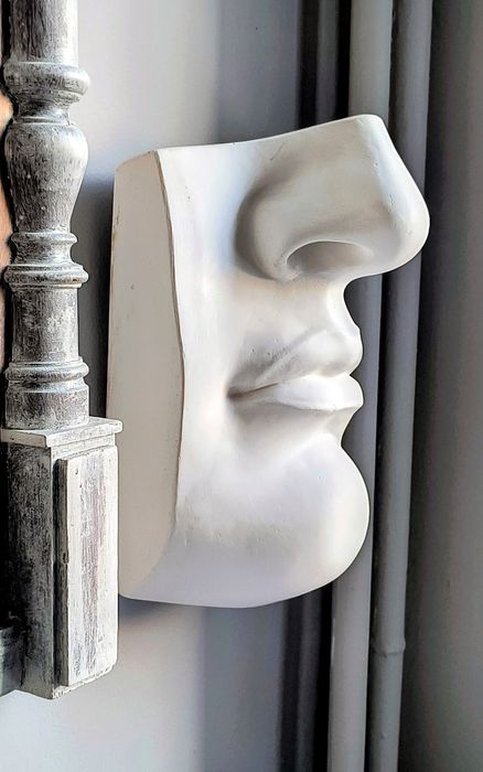Гипсови Форми за Рисуване / Декорация / Нос / Ухо / Око / Уста / Череп