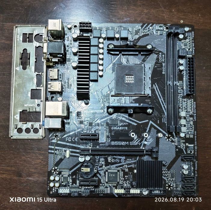 Материнская плата Socket AM4 (PGA 1331) GIGABYTE B550M S2H