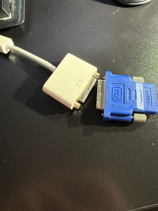 Переходник Apple Mini DisplayPort – DVI + DVI to HDMI