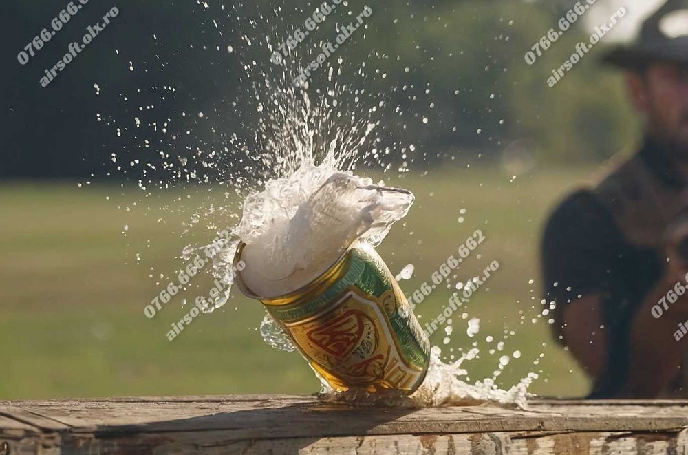 (PESTE 20 JOULI!!) Pistol Co2 Cu Bile De Cauciuc - 201 M/s - HDP 50