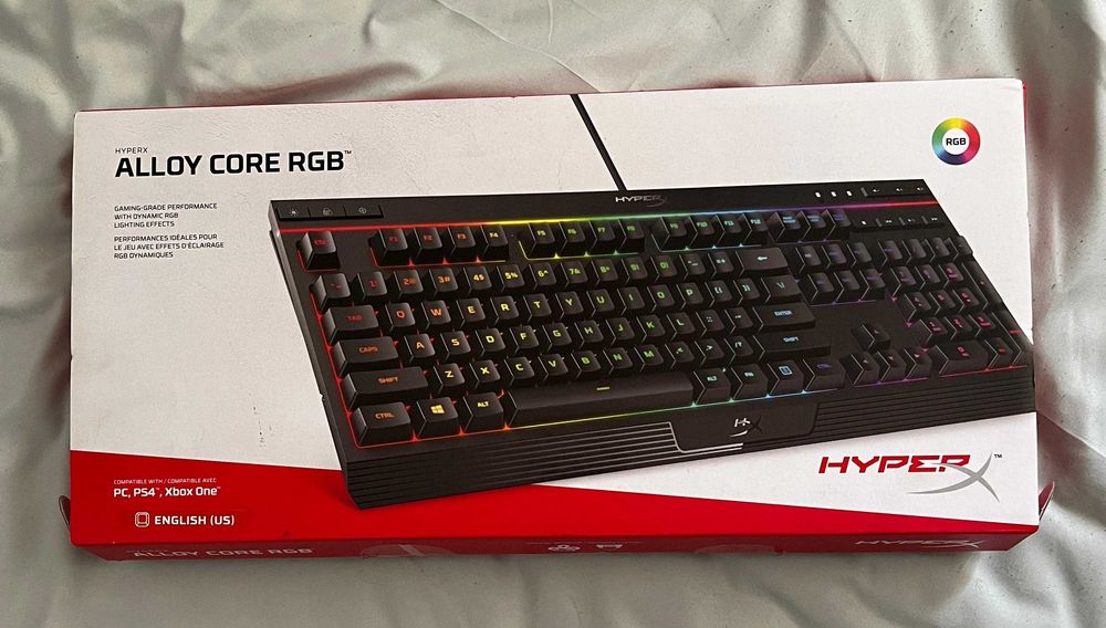Tastatura gaming HyperX Alloy Core RGB