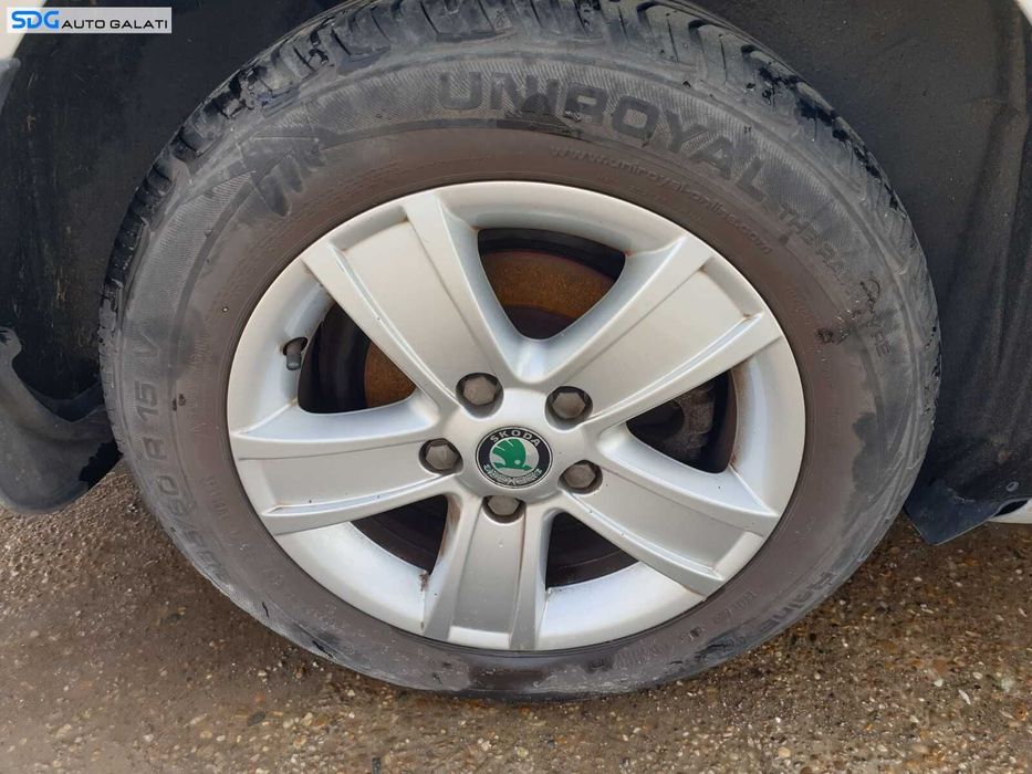 Set 4 Jante Roti Aliaj 205 60 15 R15 5x112 Skoda Superb 2 2008 - 2015 [C4019]