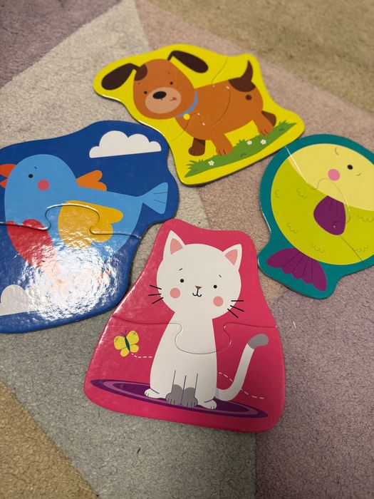 Viga дървена игра рибки, Janod дървена игра, дървени пъзели