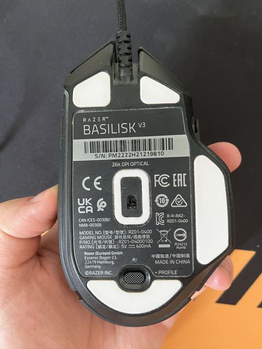 Mouse Razer Basilisk v3 RGB