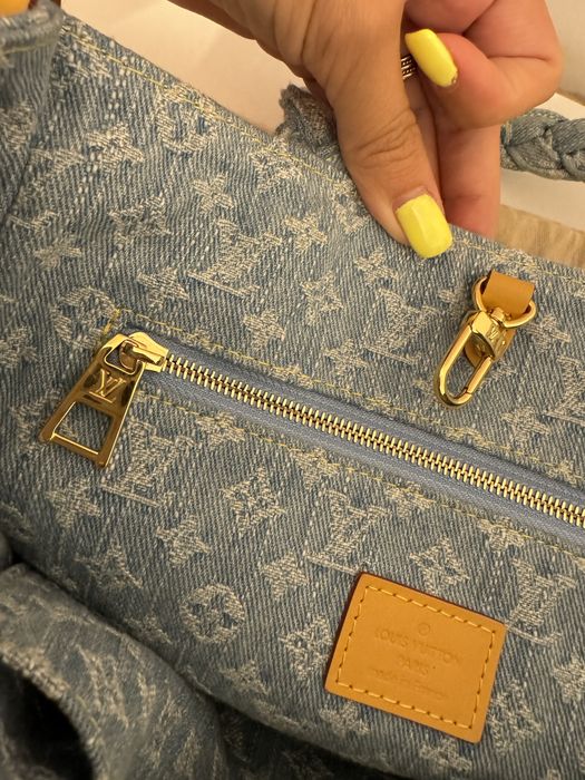 Geanta louis vuitton denim