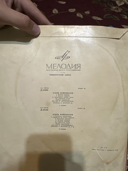 Грампластинки