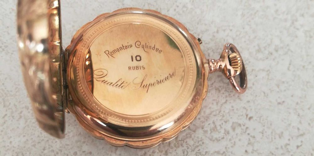 Ceas Functional Iwc, Aur 14K, Pandantiv Sau De Poseta