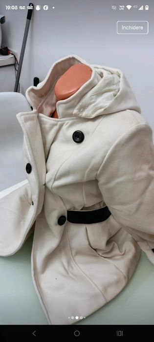 Palton damă nou cu etichetă