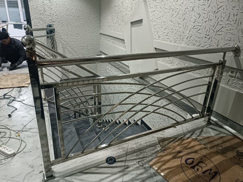 Nerjaveka,perila ,усталари хизматингизда,перила нержавейка,сделаем