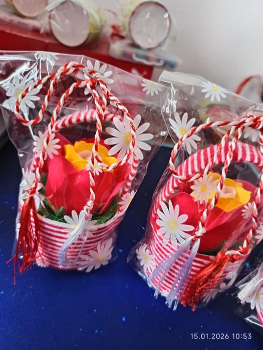 Mărțișoare coșuleț