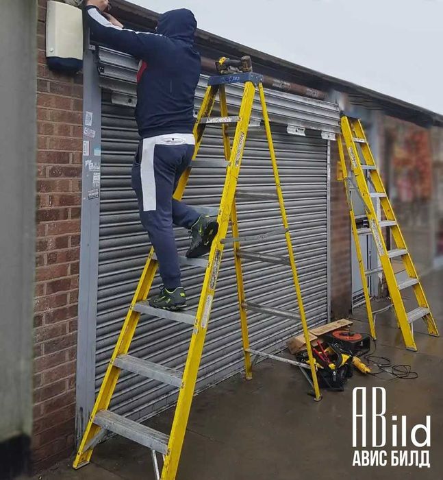 Ремонт на охранителни ролетки/щори, ролетни и секционни гаражни врати