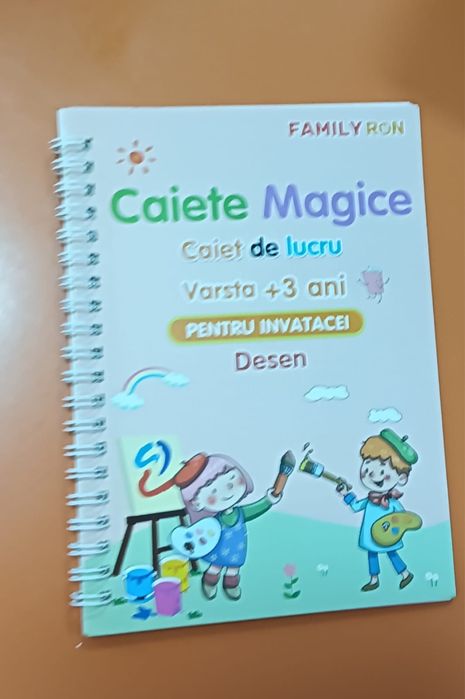 Caiete magice potrivite de la 3 ani