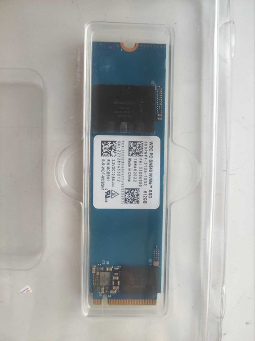 SSD M.2 NVMe Western Digital 512GB (Original, noutbukdan)