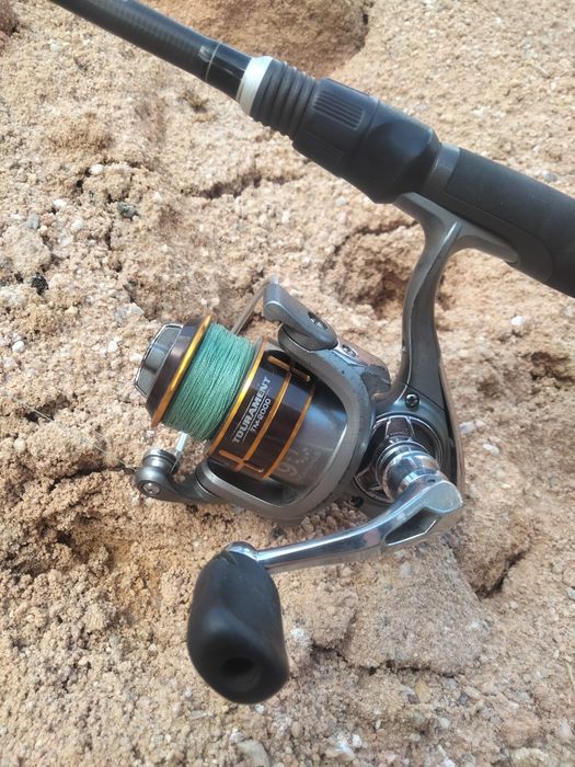 Спиннинг с катушкой